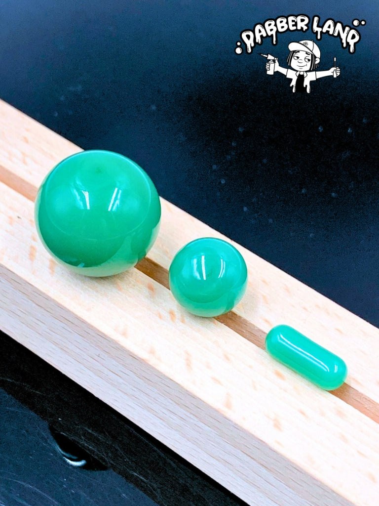 Colored Terp Slurper Marble Set 20mm Carb Cap For Quartz Banger