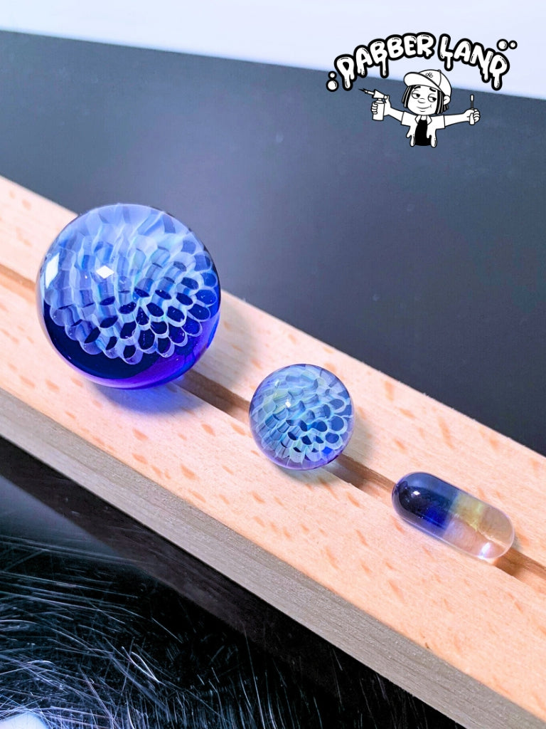 Honeybee Terp Slupers Marble Set Carb Cap For Quartz Banger 22mm
