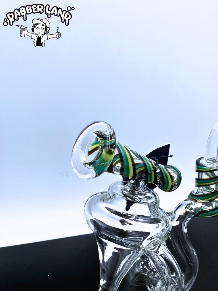 Phoenix Star 6.5 Inches Recycling Dab Rig With American Northstar Glass Rod