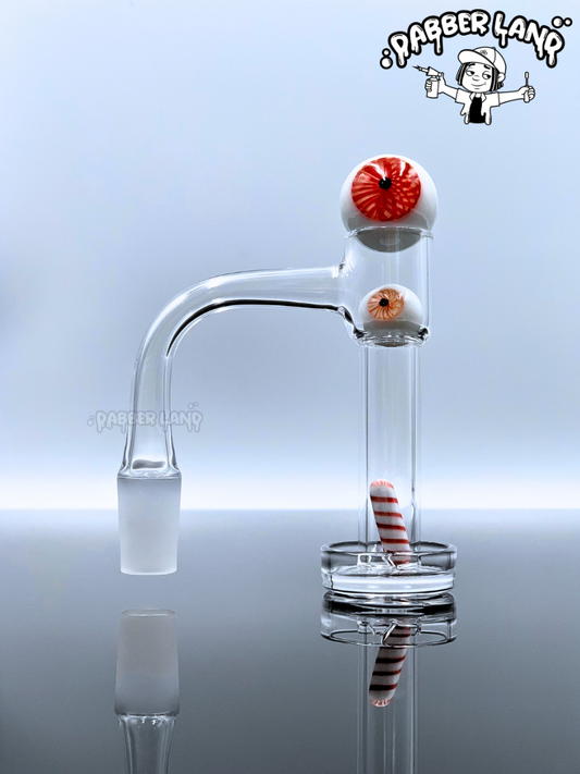 The Eye Glass Terp Slurper Set 22mm Carb Cap For Quartz Banger