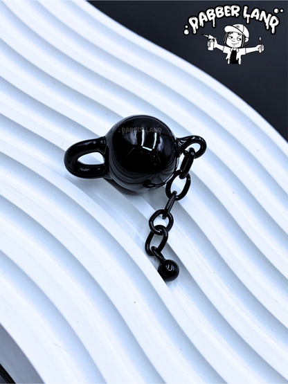 X Mas Glass Terp Chains 22mm Carb Cap For Quartz Banger