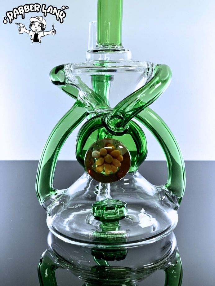 Flower Paul Recycler Dab Rig 7.5 Inches