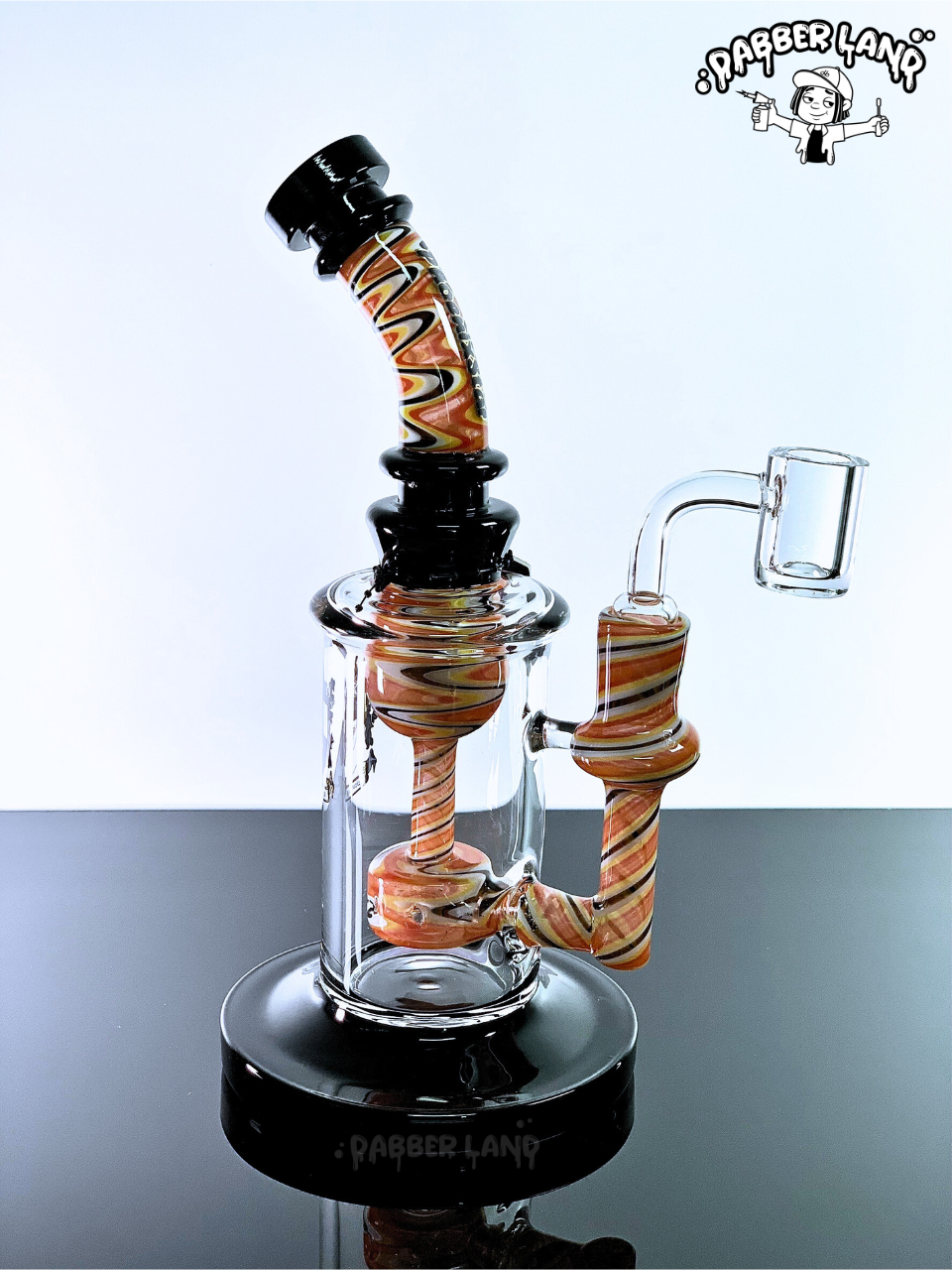 Klein Recycler Dab Rig American Style 8 Inches