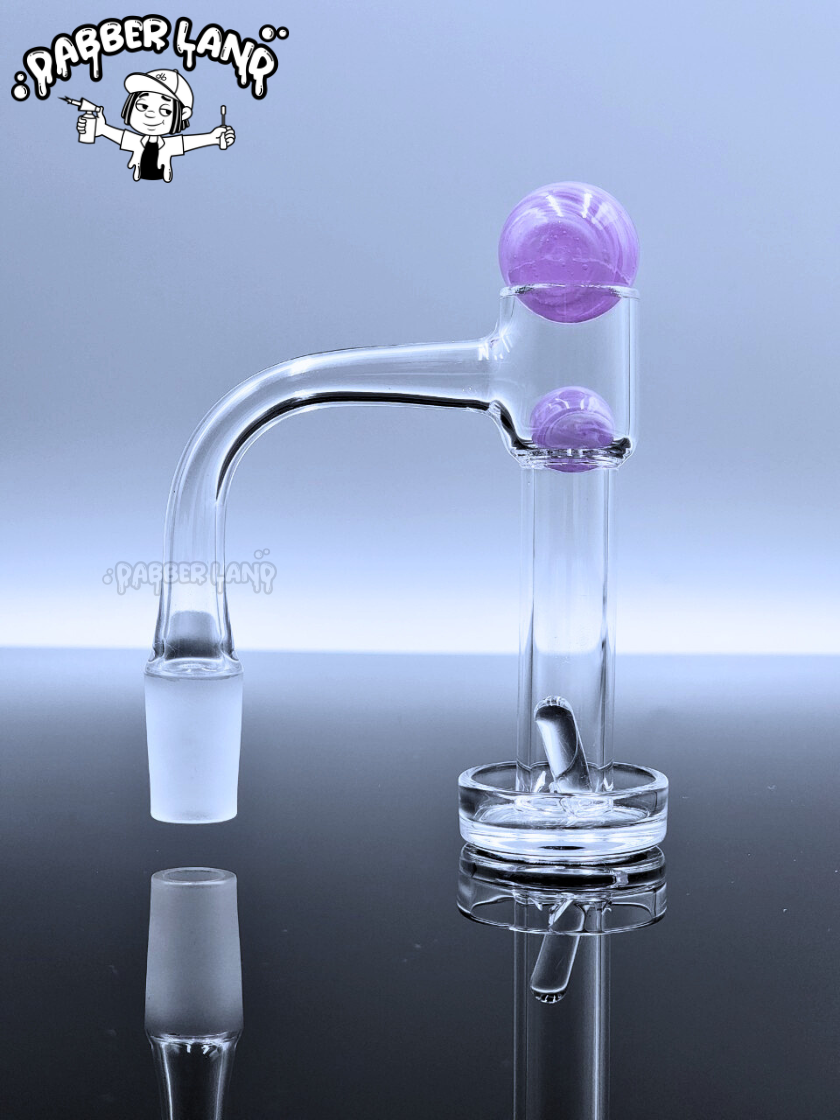 Glass Terp Slurper Set 20mm Carb Cap For Quartz Banger