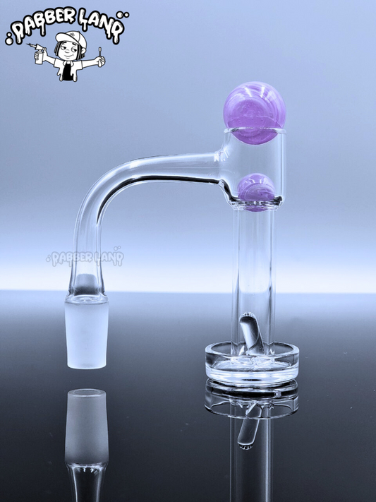 Glass Terp Slurper Set 20mm Carb Cap For Quartz Banger