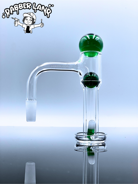 Glass Terp Marble Set Color Carb Cap For Quartz Banger