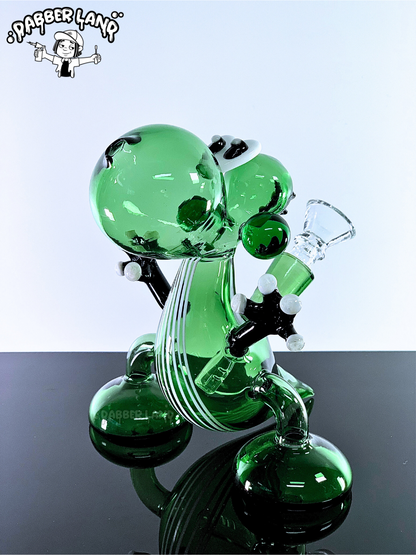 Twerk Dino Glass Bong 6 Inches
