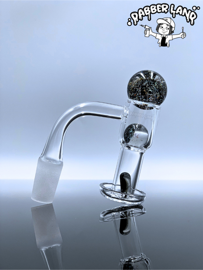 Galaxy Dichro V.2 Glass Terp Slurper Set 22mm Carb Cap For Quartz Banger ( 3pcs per set )