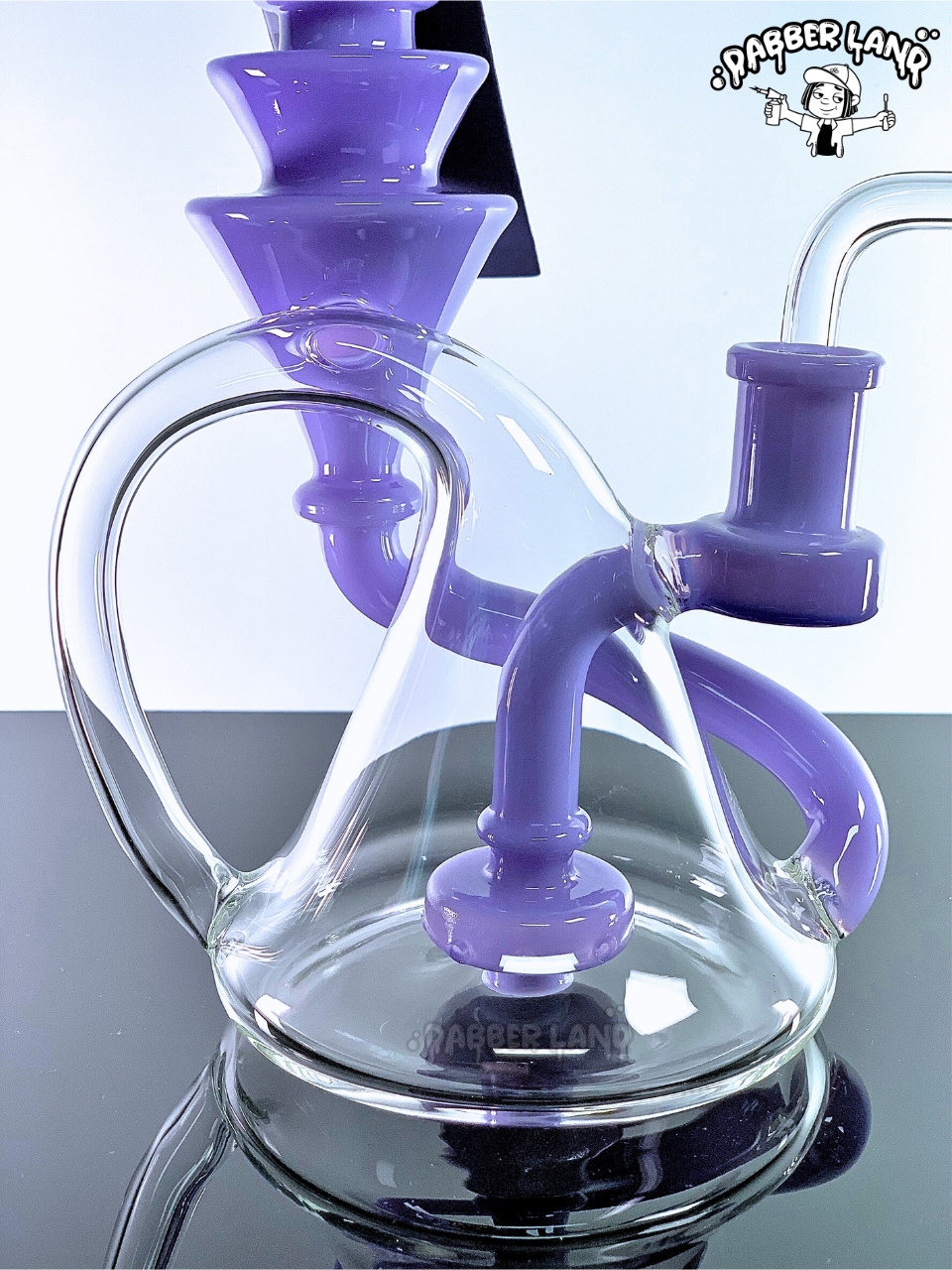 Wonder Land Recycler Dab Rig 8 Inches