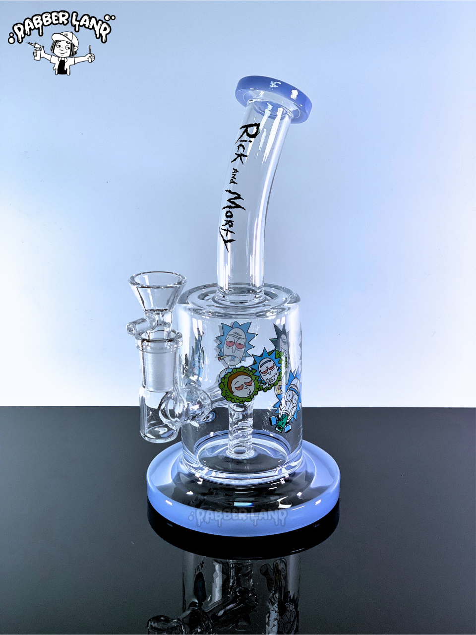 Rick & Morty Mini Dab Rig 8 Inches