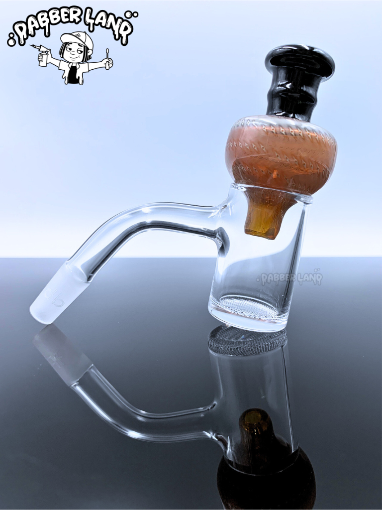 Thick Pyrex Bubble Carb Cap For Quartz Banger 30mm