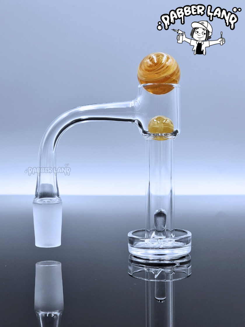 Glass Terp Slurper Set 20mm Carb Cap For Quartz Banger