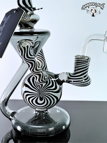 Reb Bull Recycler Dab Rig 8 Inches