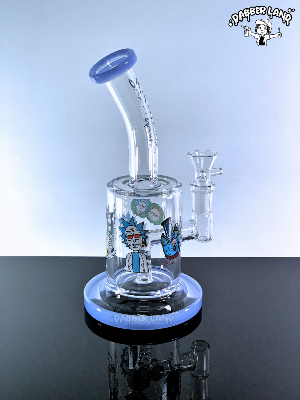 Rick & Morty Mini Dab Rig 8 Inches