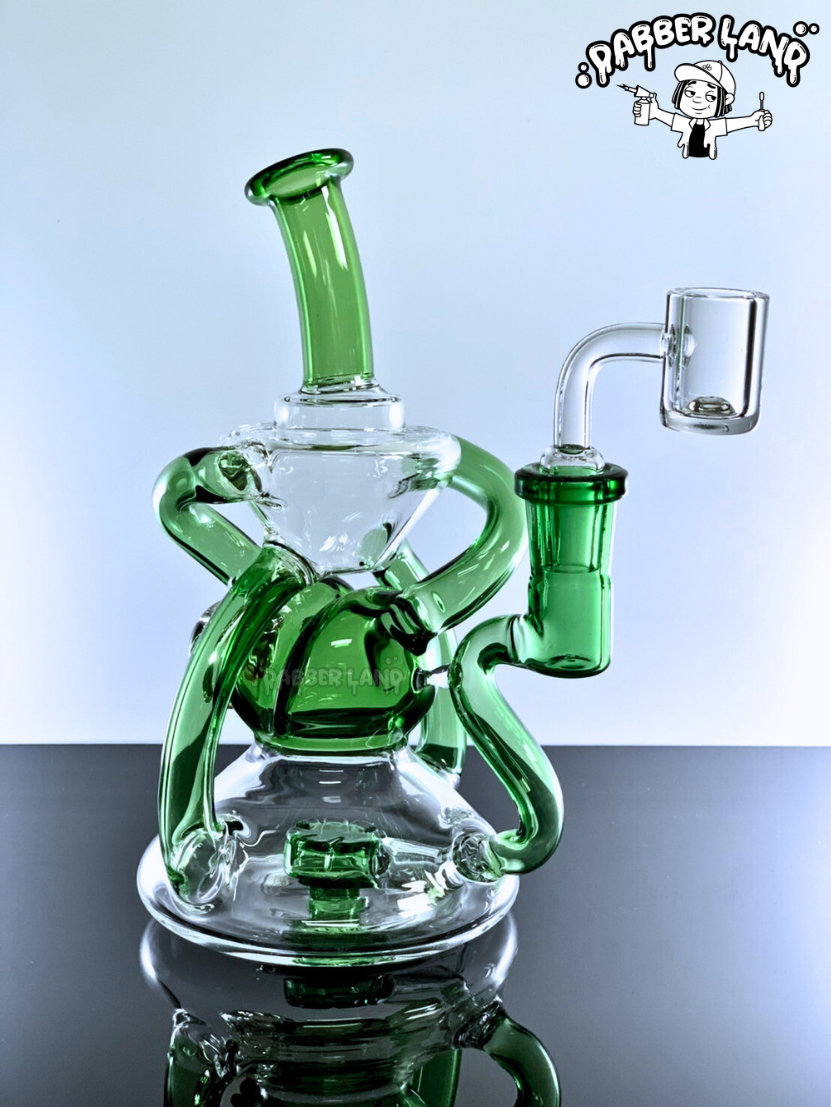 Flower Paul Recycler Dab Rig 7.5 Inches