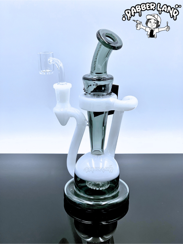 Dubis Recycler Dab Rig Showerhead Perc 8 Inches