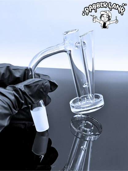 Quartz Banger Control Tower Slider Full Weld Beveled Edge