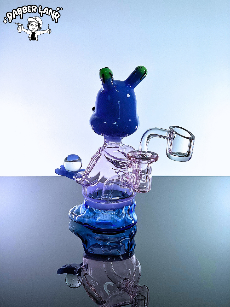 Squirrel Slitted Diff Dab Rig 6 Inches