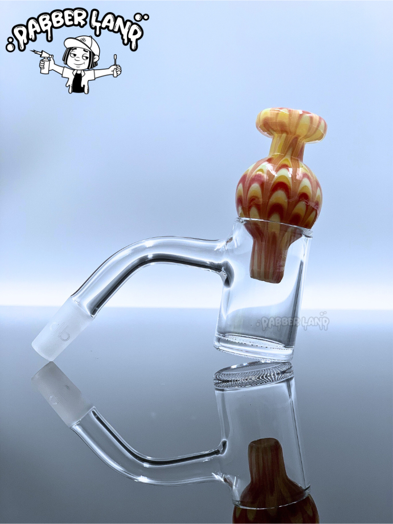 US Bubble Glass Carb Cap For Quartz Banger 26mm