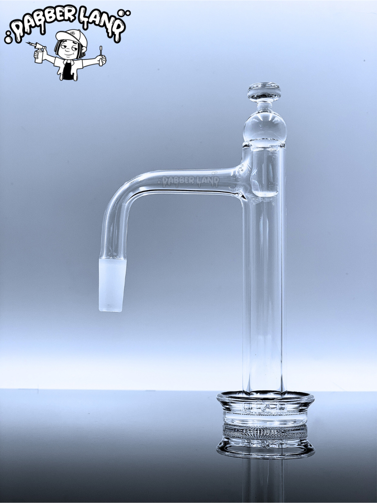 Glass Bubble Cap With Long Tail 17mm Carb Cap For Quartz Banger