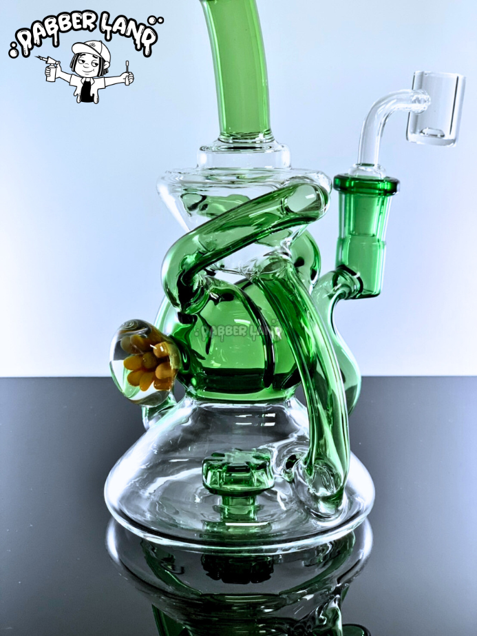 Flower Paul Recycler Dab Rig 7.5 Inches