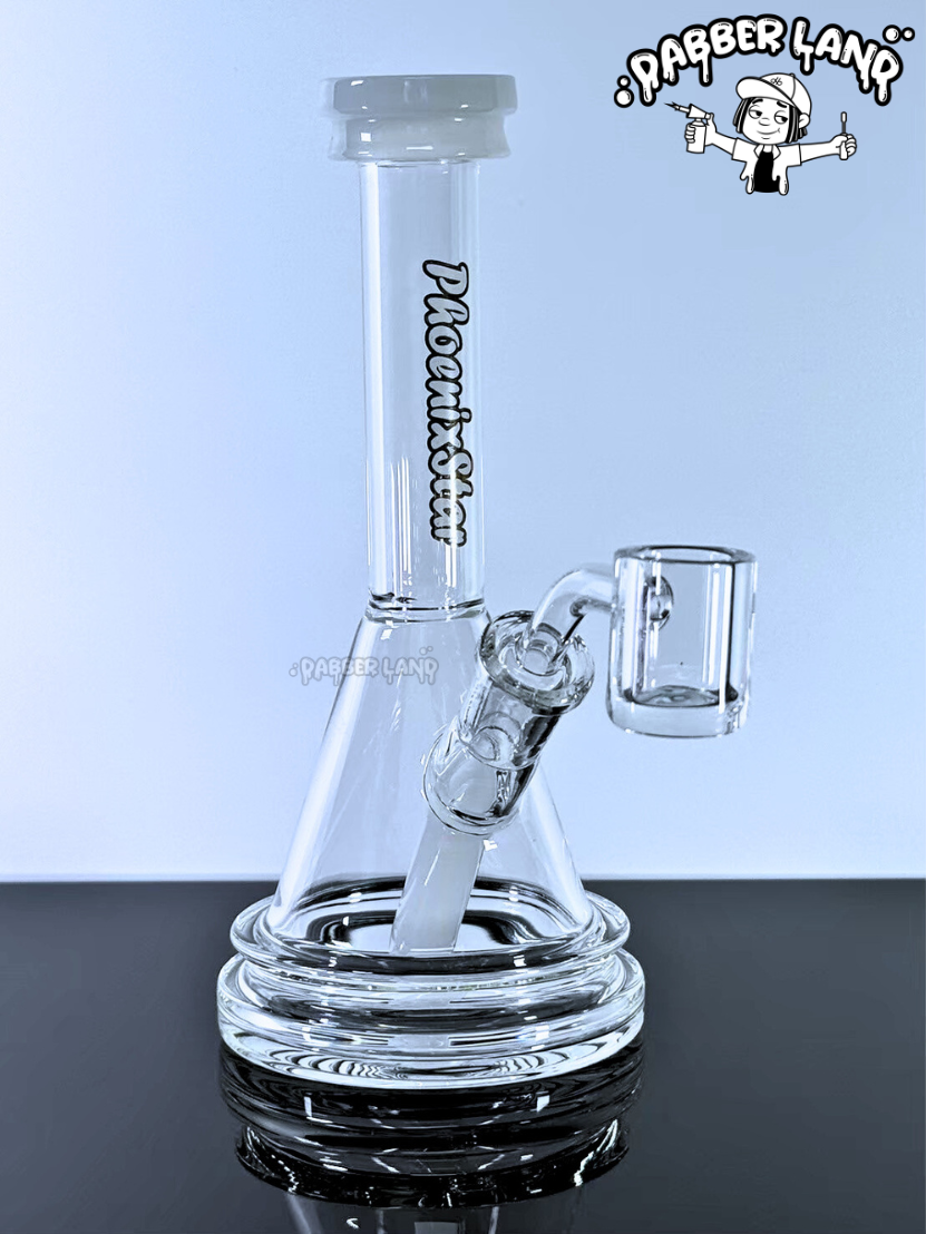 Phoenix Star Dab Rig with Quartz Banger 7 Inches