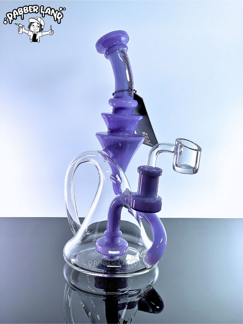 Wonder Land Recycler Dab Rig 8 Inches