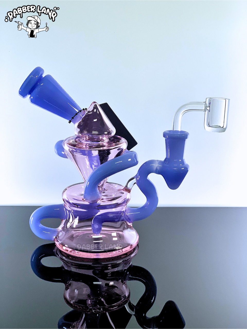 Mushroom Recycler Dab Rig 6.5 Inches