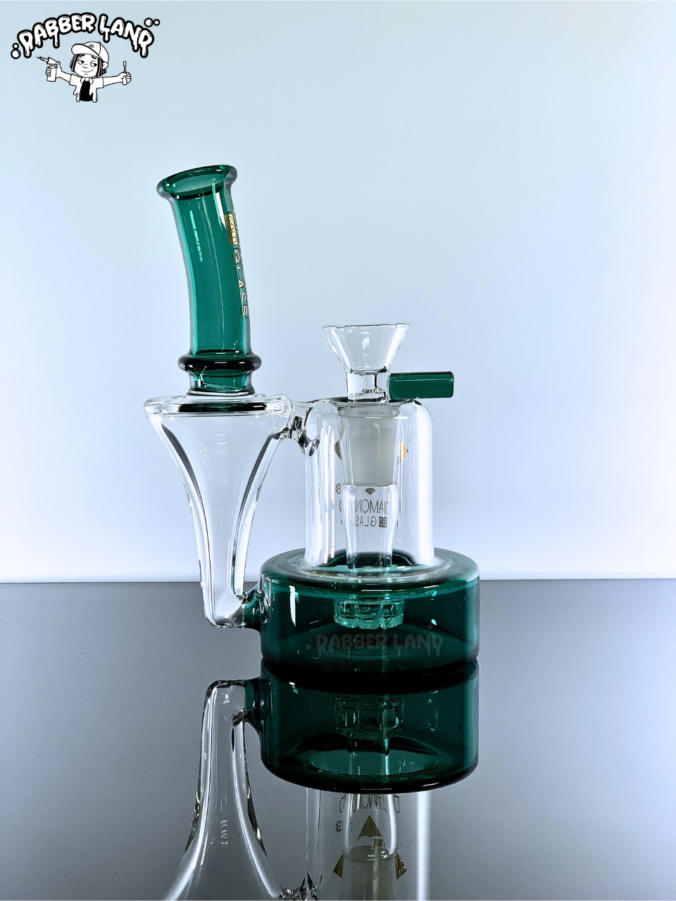 OG Diamond Glass Matrix Perc 6 Inches