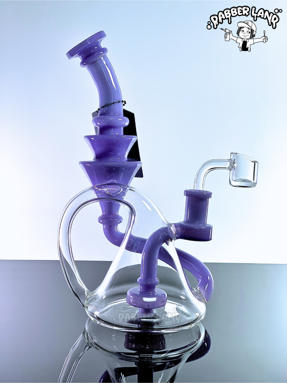 Wonder Land Recycler Dab Rig 8 Inches