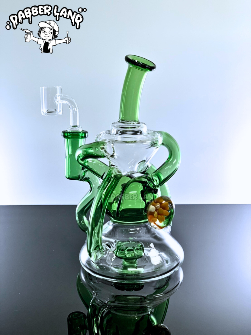 Flower Paul Recycler Dab Rig 7.5 Inches