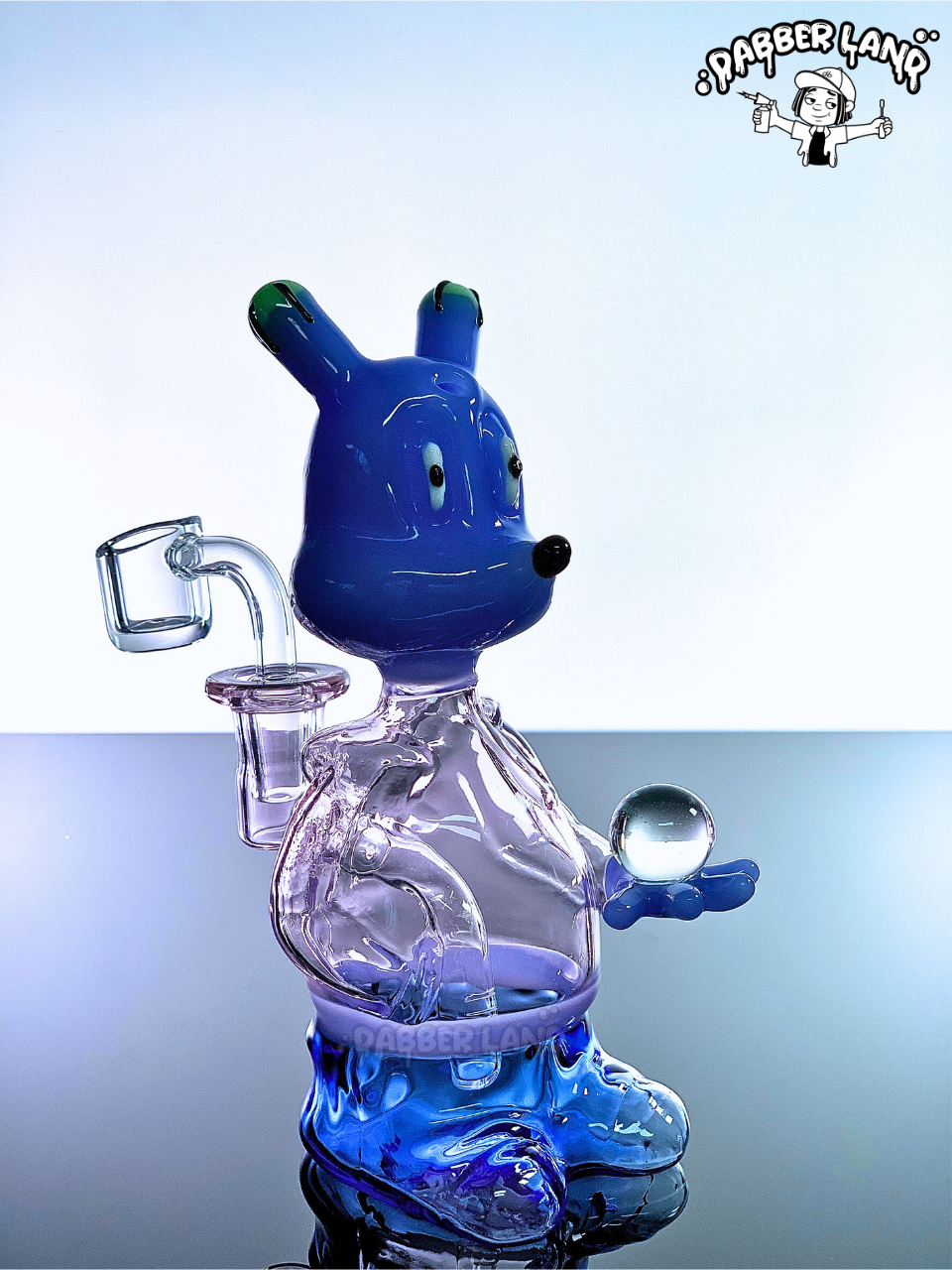 Squirrel Slitted Diff Dab Rig 6 Inches