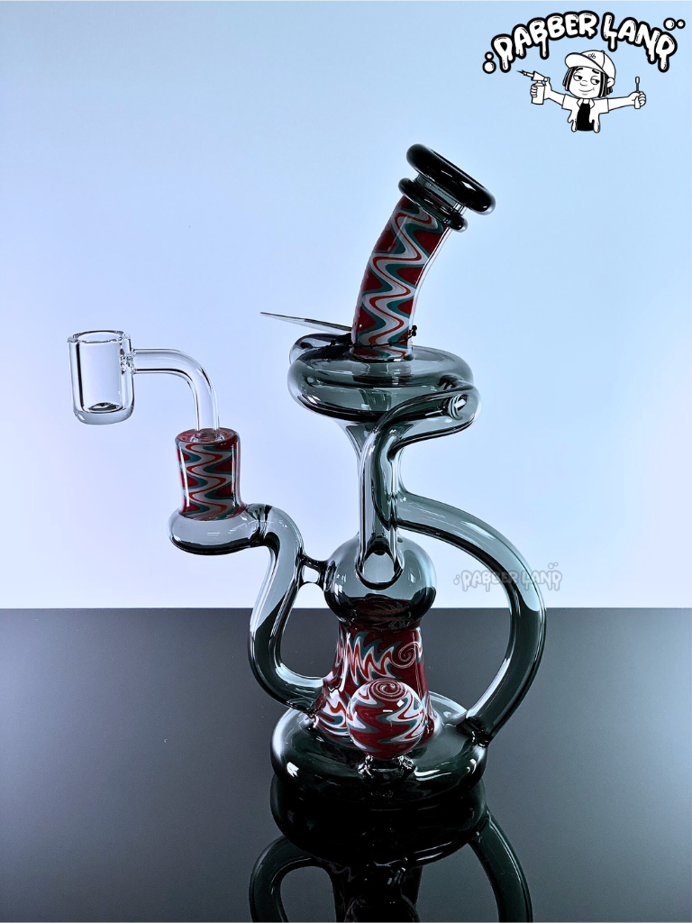 Tortoise Ninja Recycler Dab Rig 8 Inches