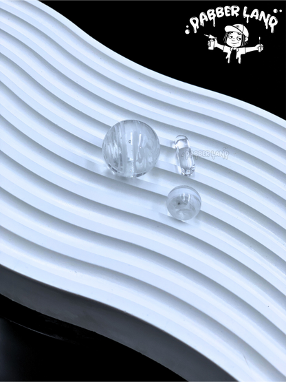 Glass Terp Slurper Set 20mm Carb Cap For Quartz Banger