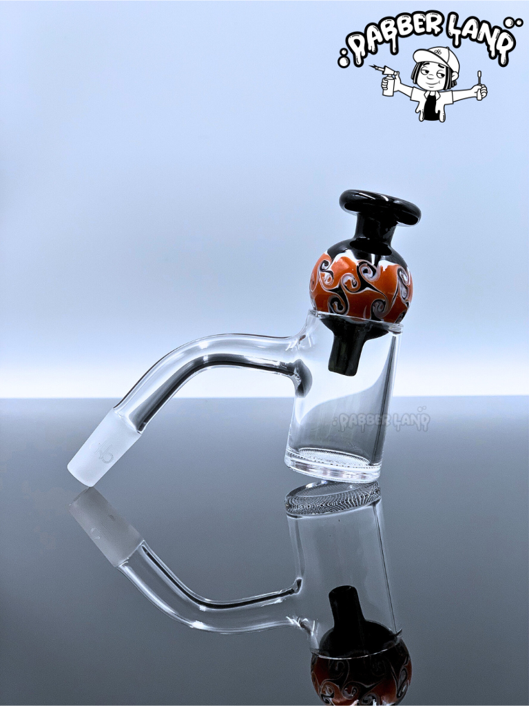 Bubble Glass Carb Cap For Quartz Banger 25mm