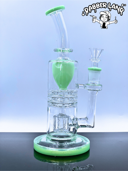 Recycler Fab Perc Dab Rig 10 Inches