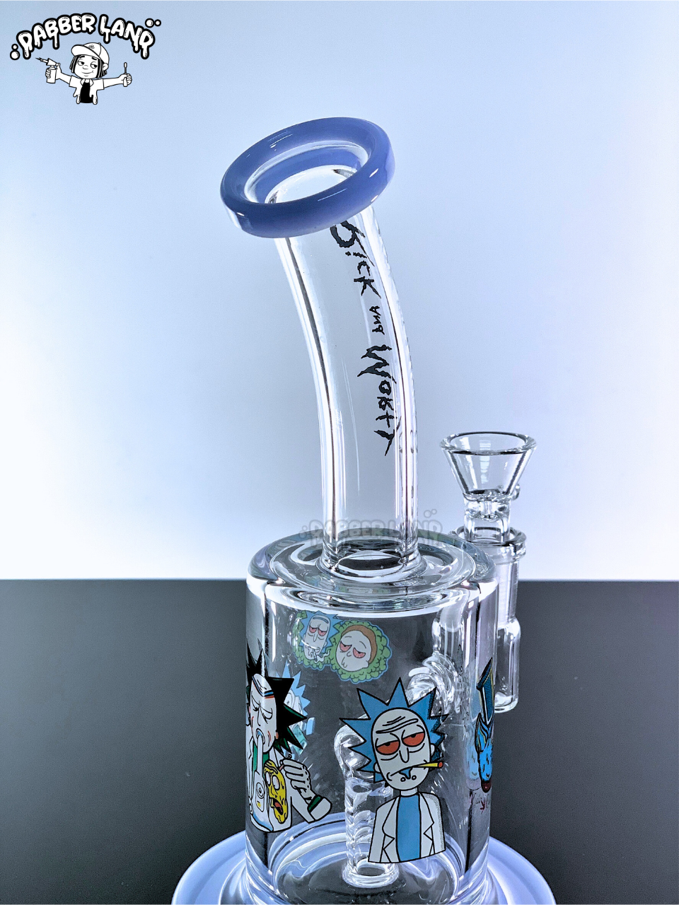 Rick & Morty Mini Dab Rig 8 Inches