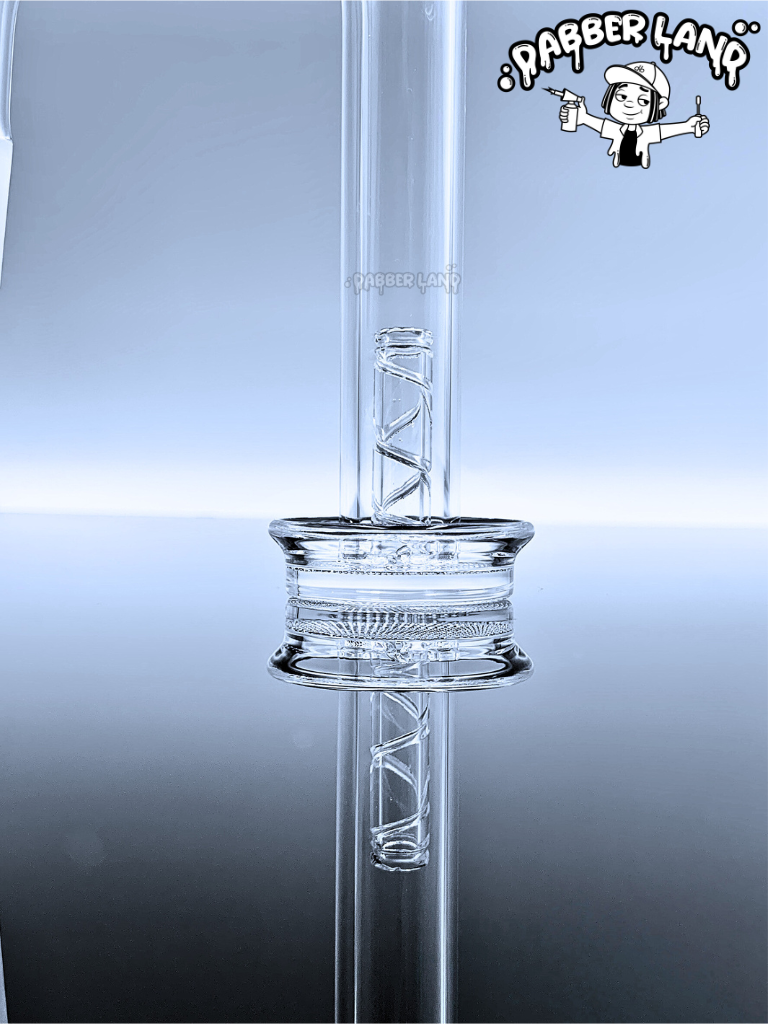 Spiral Deeply Engraved Quartz Terp Pillars