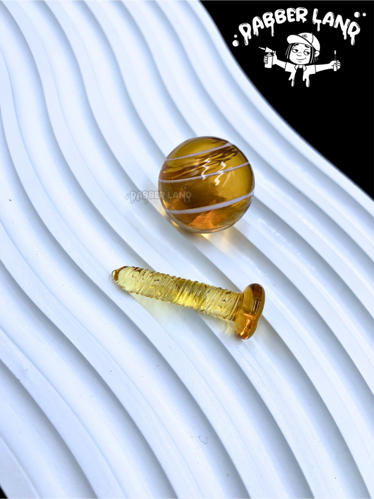 Glass Nail Carb Cap Set For Quartz Banger