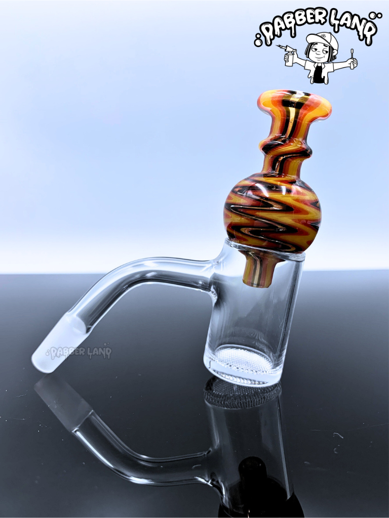 Heady Glass Bubbles Carb Cap For Quartz Banger 26mm