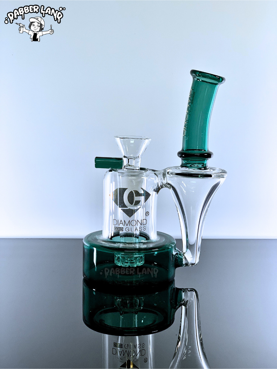 OG Diamond Glass Matrix Perc 6 Inches