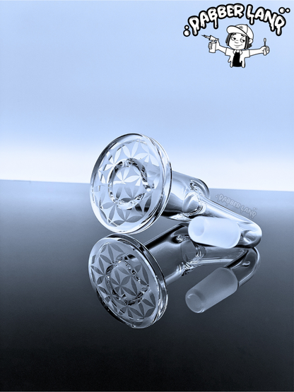 Quartz Banger Full Weld Sandblasted Dish Charmer Set