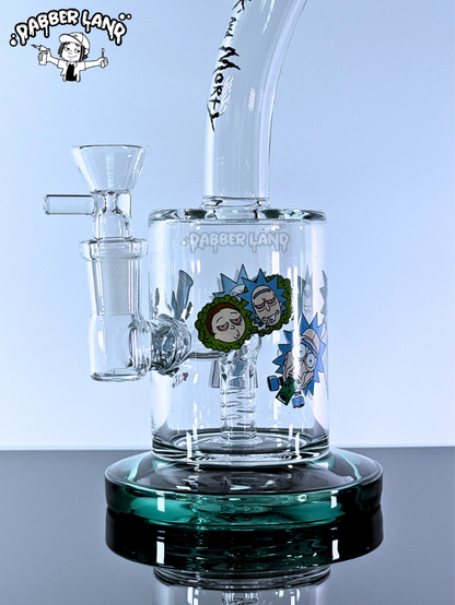 Rick & Morty Mini Dab Rig 8 Inches