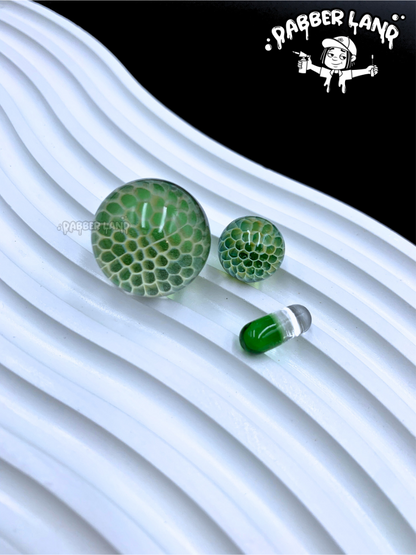 Honeybee Terp Slupers Marble Set Carb Cap For Quartz Banger 22mm