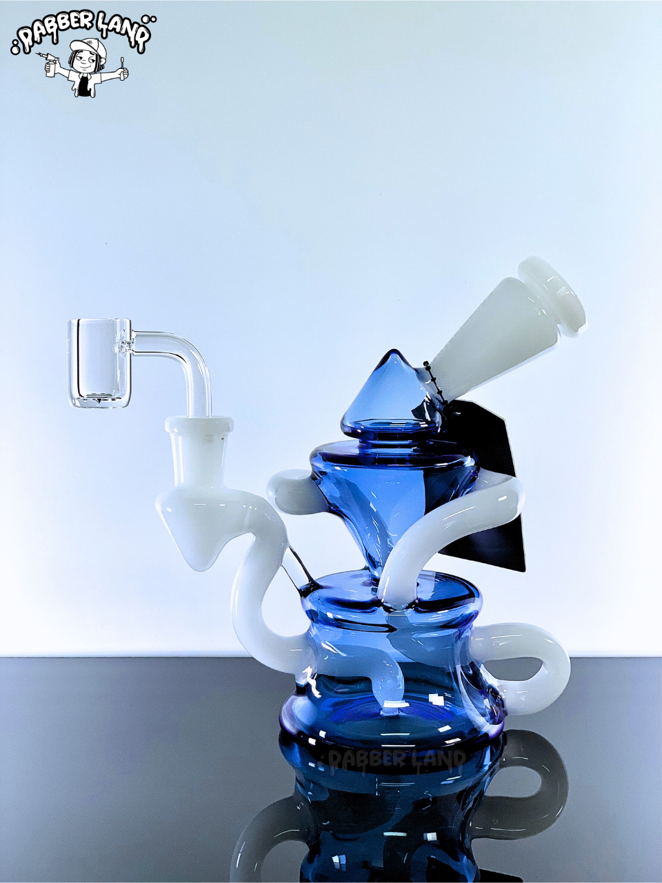 Mushroom Recycler Dab Rig 6.5 Inches