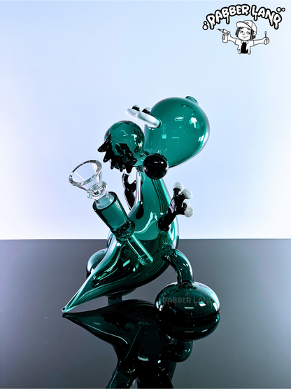 Twerk Dino Glass Bong 6 Inches