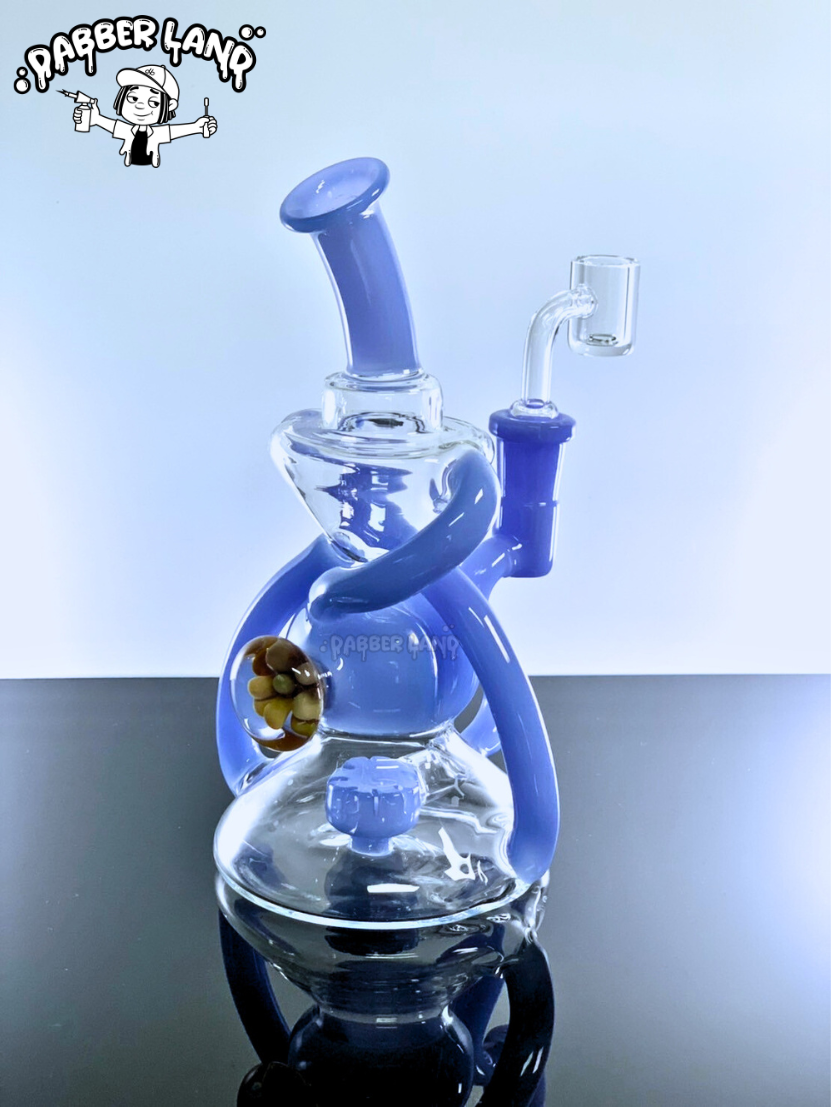 Flower Paul Recycler Dab Rig 7.5 Inches