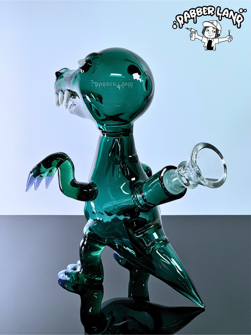 Dino Glass Bong 6 Inches