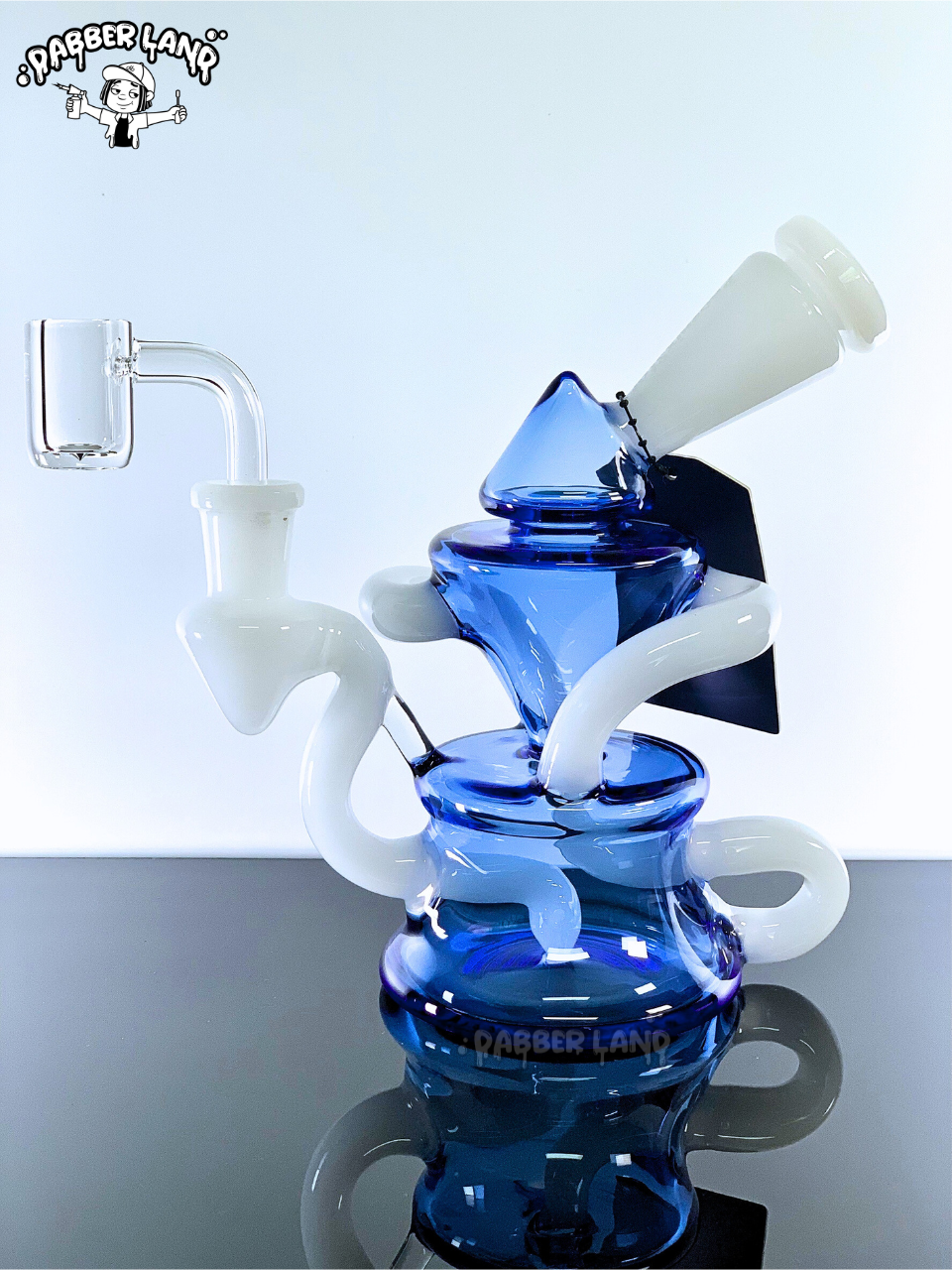 Mushroom Recycler Dab Rig 6.5 Inches