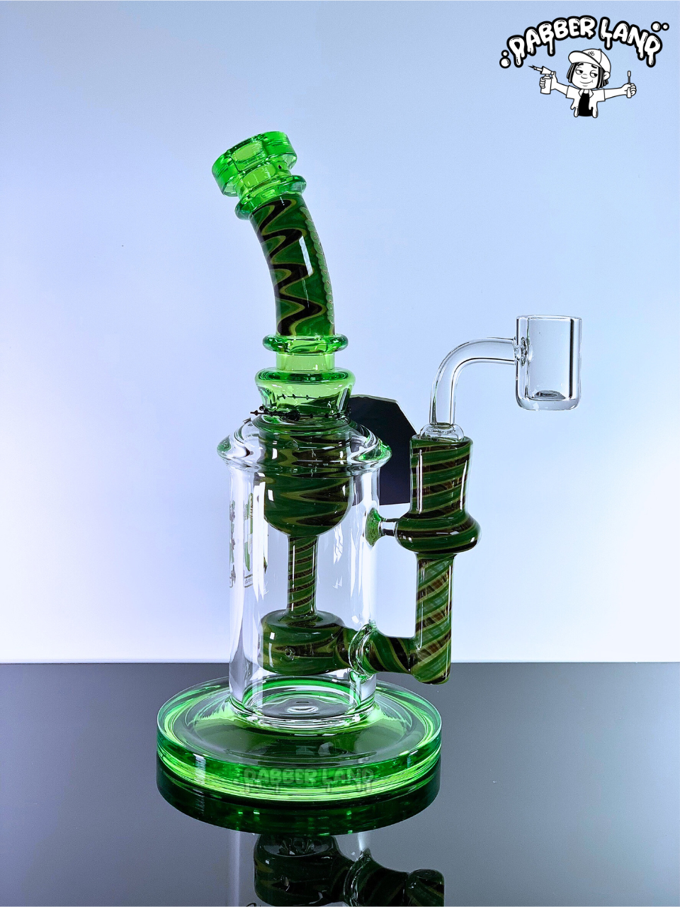 Klein Recycler Dab Rig American Style 8 Inches